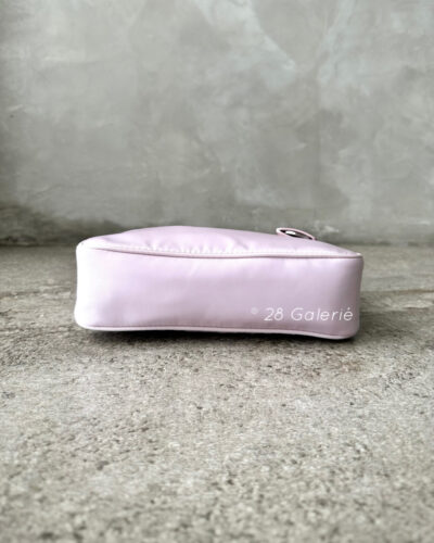 Prada Re-Edition 2000 Pink in Tessuto Nylon Saffiano Trim and Silver Hardware