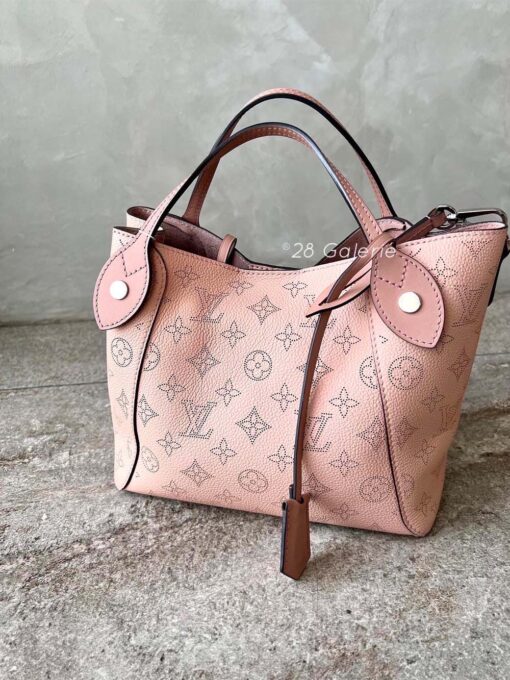 Louis Vuitton Hina PM Magnolia in Mahina Leather and Silver Hardware