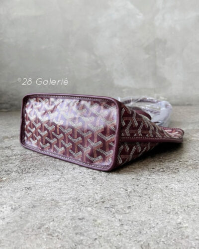 Goyard Burgundy Mini Anjou Reversible Tote