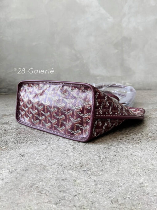 Goyard Burgundy Mini Anjou Reversible Tote