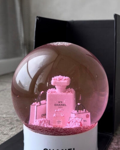 Chanel Dome Pink No.5 Perfume Snow Glow