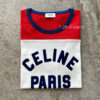 Celine 2023 F/W Celine Paris 70’s T-Shirt in Cotton Jersey (Small)