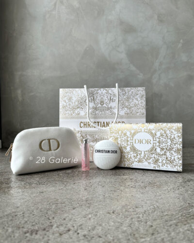 Christian Dior Gift Set with Lip Glow Color Reviver Balm and Le Baume Revitalizing Multi-Use Balm