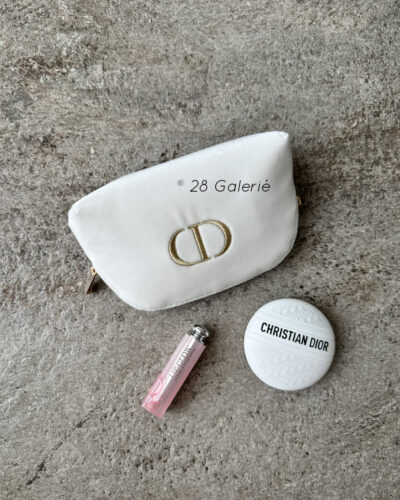 Christian Dior Gift Set with Lip Glow Color Reviver Balm and Le Baume Revitalizing Multi-Use Balm