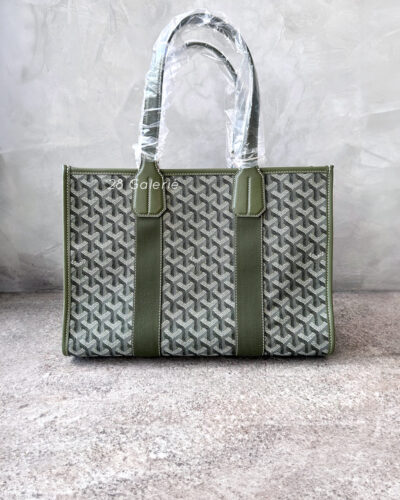 Goyard Limited Edition Khaki Villette Jacquard Tote (140th Anniversary Edition)