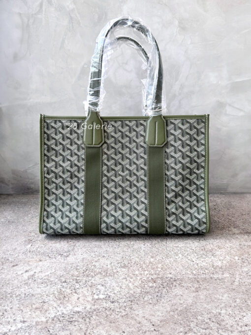 Goyard Limited Edition Khaki Villette Jacquard Tote (140th Anniversary Edition)