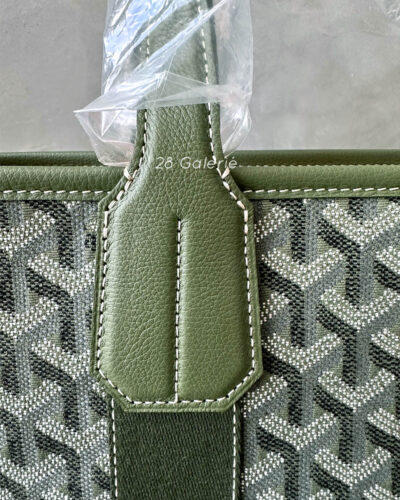 Goyard Limited Edition Khaki Villette Jacquard Tote (140th Anniversary Edition)