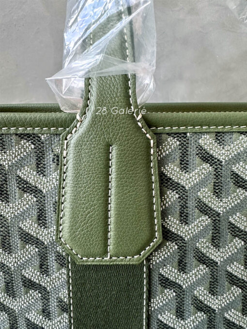 Goyard Limited Edition Khaki Villette Jacquard Tote (140th Anniversary Edition)