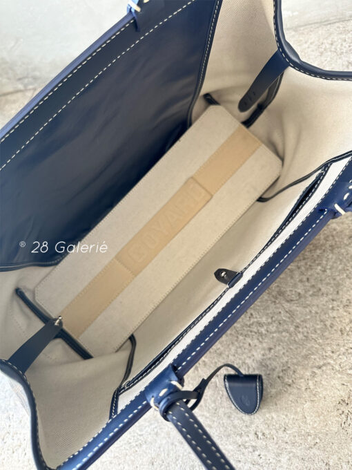 Goyard Navy Blue Bellechase Biaude PM Bag