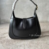 Gucci Black Leather Jackie 1961 Shoulder Bag