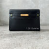 Saint Laurent Manhattan in Black Box Leather and Gold Hardware