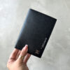 Chanel Black Passport Holder in Caviar Leather and Silver Hardware