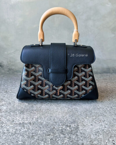 Goyard Black Saigon Souple Mini Bag