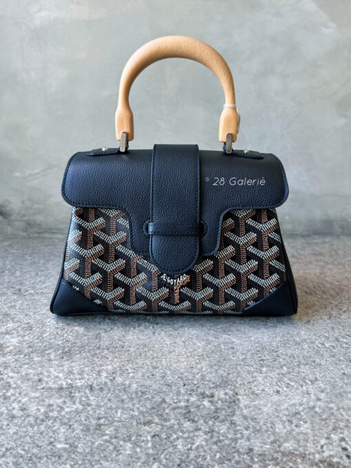 Goyard Black Saigon Souple Mini Bag