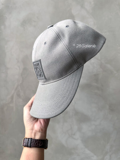 Loewe Gray Logo Baller Cap s58