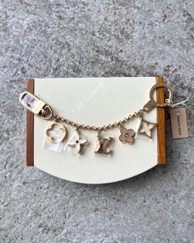 Louis Vuitton Fleur de Monogram Gold Charm