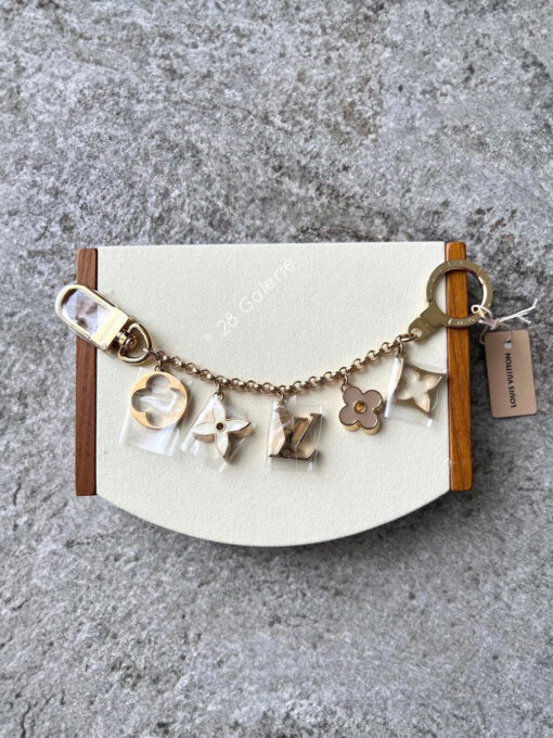 Louis Vuitton Fleur de Monogram Gold Charm