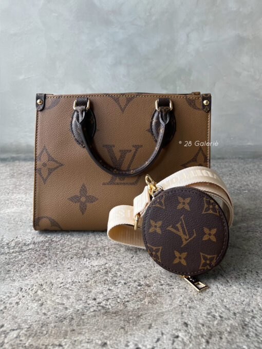 Louis Vuitton On The Go PM Monogram Canvas with Jacquard Strap & Coin Holder