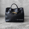 Bottega Venetta Medium Black Andiamo Bag