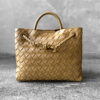 Bottega Venetta Small Dark Praline Andiamo Bag