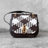 Mulberry Amberley Satchel Small in Vichy Woven Nappa and Gold Hardware