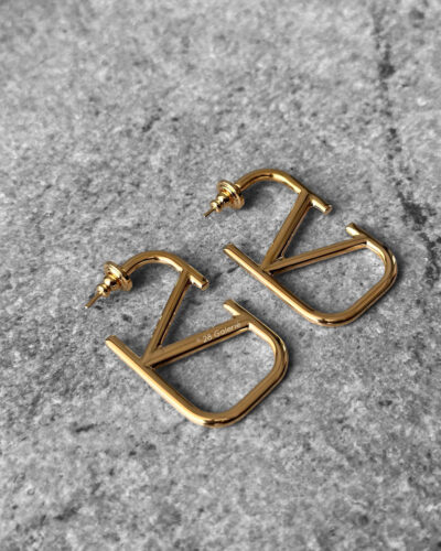 Valentino VLogo Signature Metal Earrings