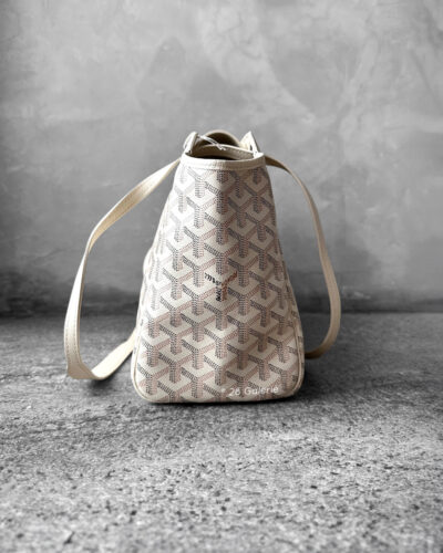 Goyard Sand Rouette Souple in Goyardine Canvas/Chevroches Calfskin Leather