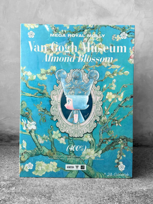 Pop Mart Mega Royal Molly 400% Van Gogh Museum Almond Blossom