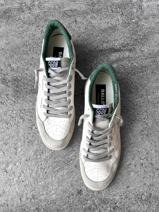 Golden Goose Ball Star white green Sneakers
