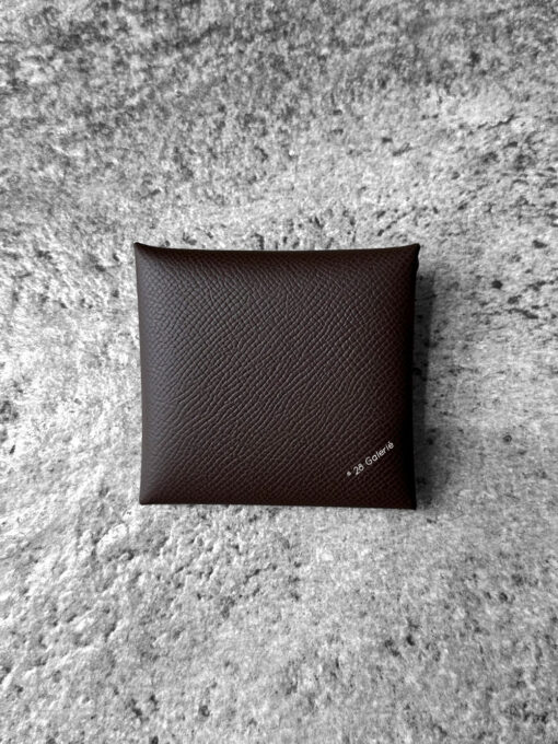 Authentic Hermes Ecorce Bastia Change Purse in Epsom Leather