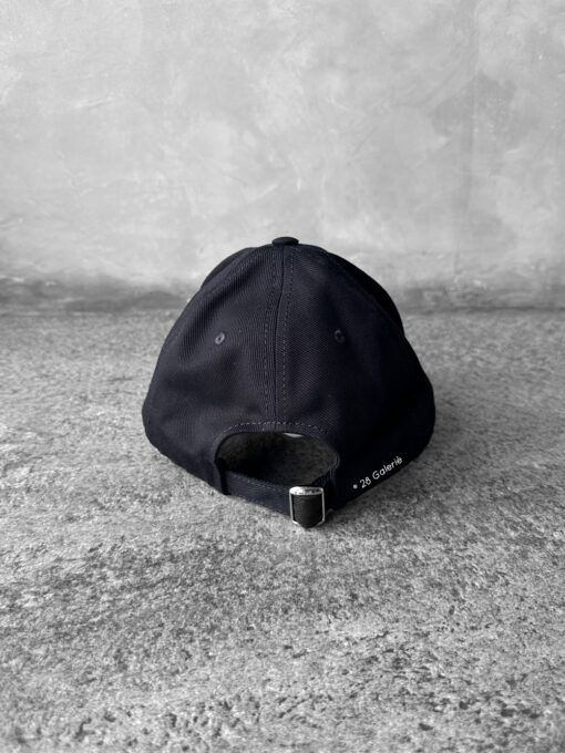 Celine Black with White Logo Baseball Cap