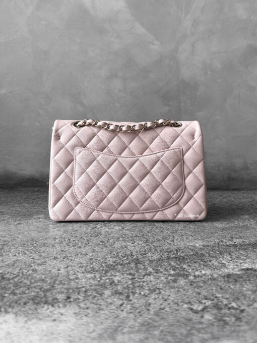 Chanel Small 21C Rose Clair in Caviar Leather and Light Gold Hardware
