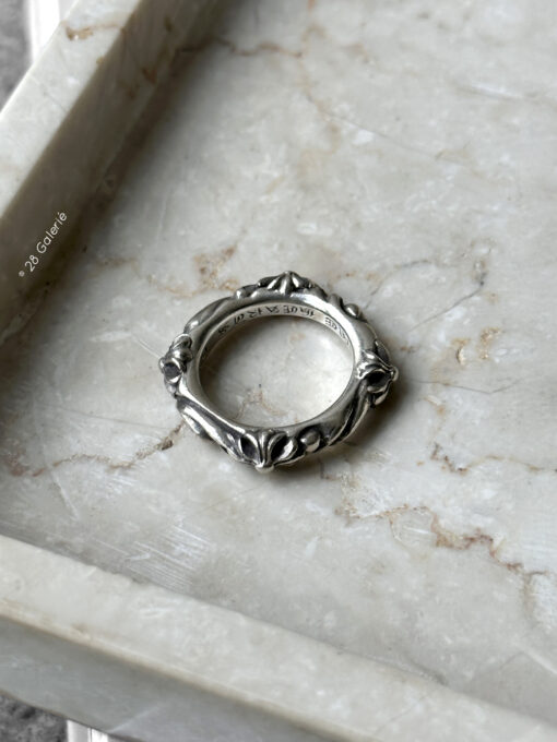 Chrome Hearts Keeper Ring and Cross Bang Rings