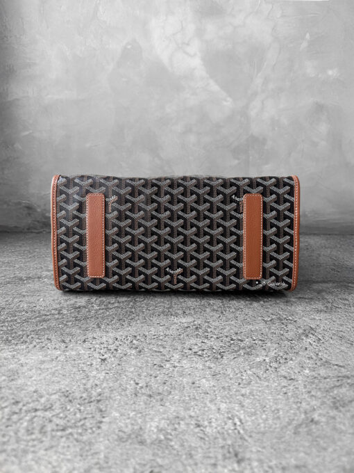 Goyard Black and Tan Saint Leger Backpack