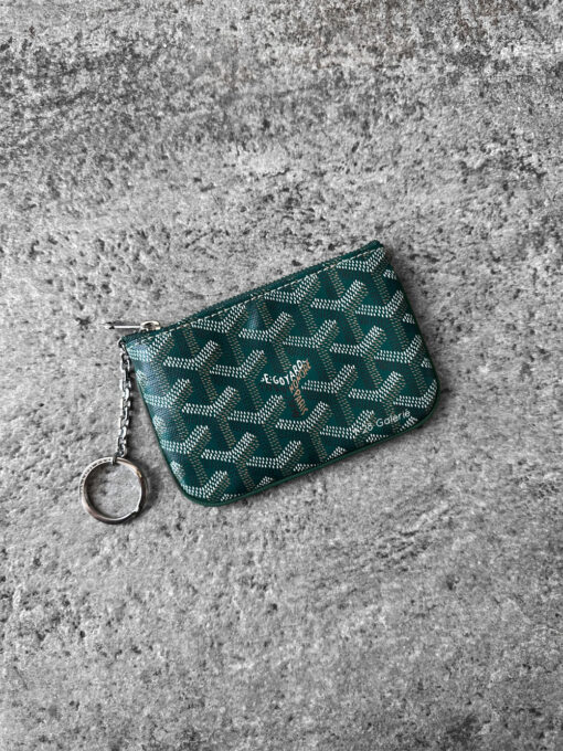 Goyard Green Senat Mini Pouch