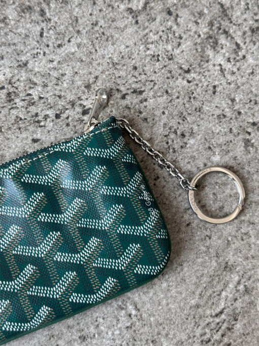 Goyard Green Senat Mini Pouch