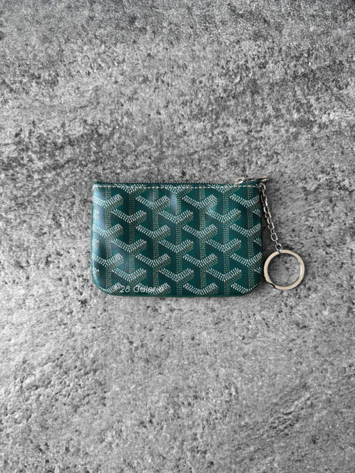 Goyard Green Senat Mini Pouch