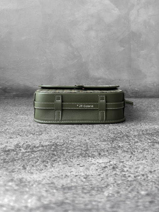 Goyard Limited Edition Khaki Belvedere PM Bag