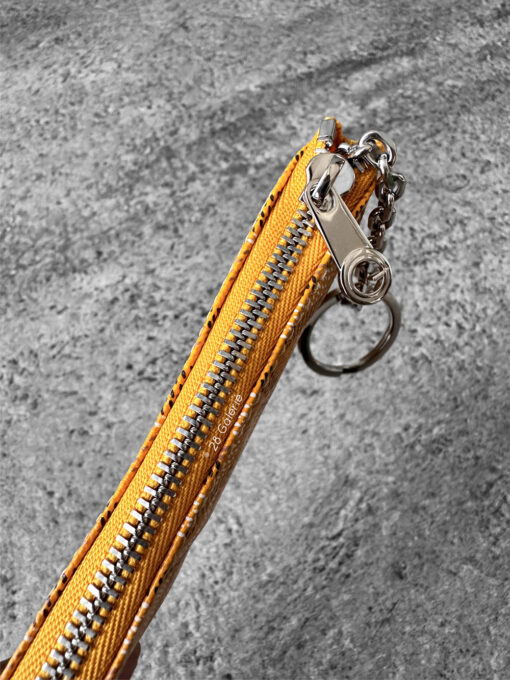 Goyard Yellow Senat Mini Pouch