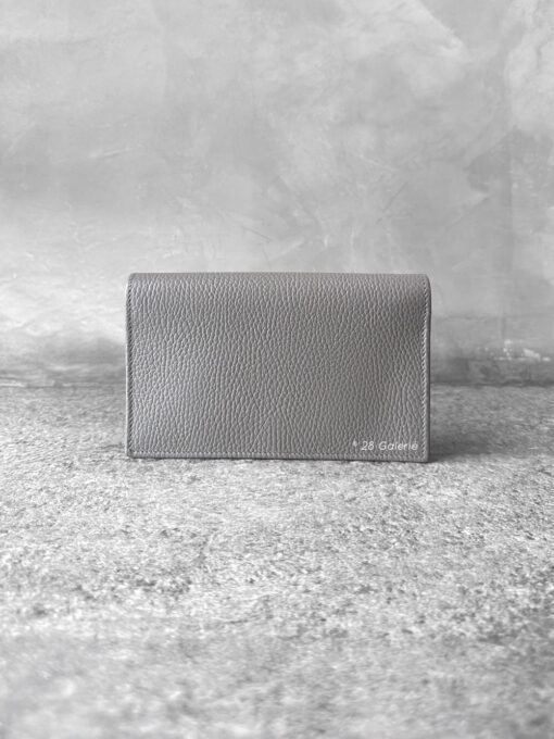 Gucci Gray Interlocking GG Logo and Silver Hardware
