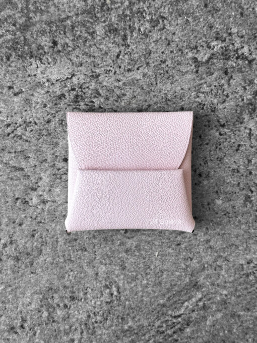 Hermes Pink Bastia in Togo Leather and Palladium Hardware