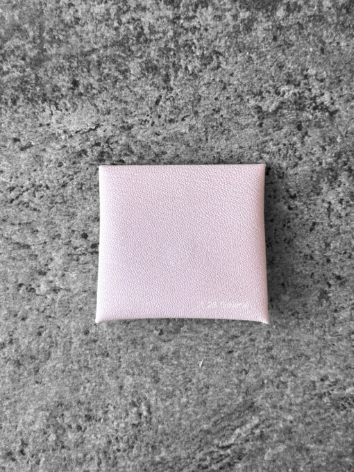 Hermes Pink Bastia in Togo Leather and Palladium Hardware