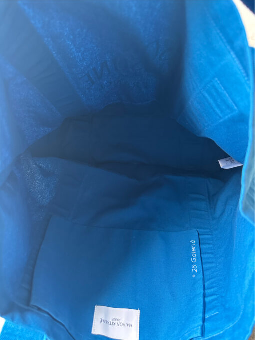 Kitsune Blue Canvas Tote Bag