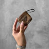 Prada Cork Beige Re-Nylon Mini Pouch Bag Charm