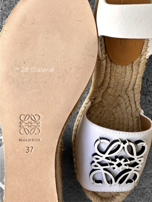 Loewe Anagram Wedge Espadrille size37