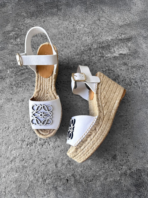 Loewe Anagram Wedge Espadrille size37