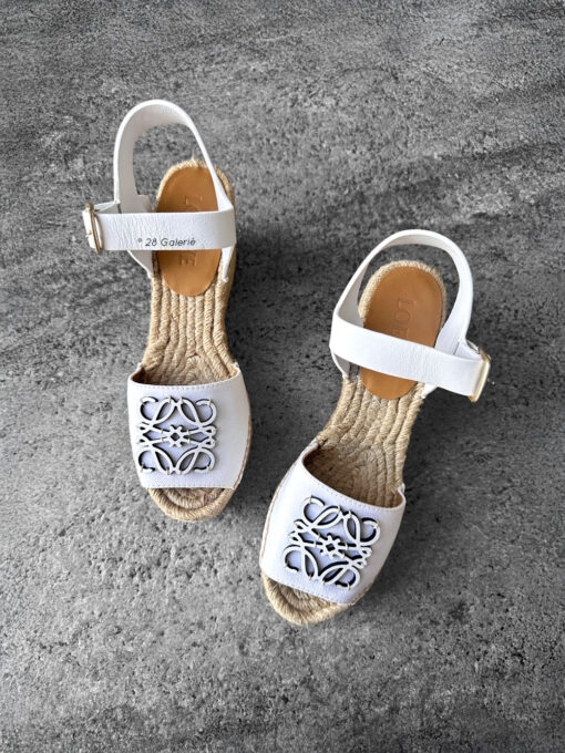 Loewe Anagram Wedge Espadrille size37