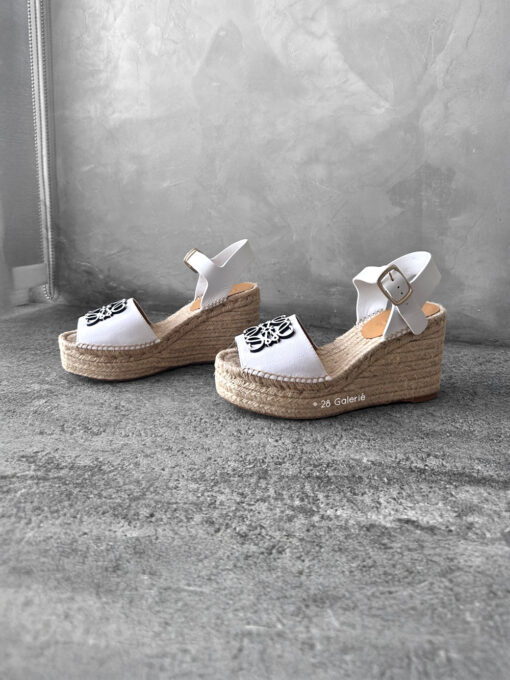 Loewe Anagram Wedge Espadrille size37