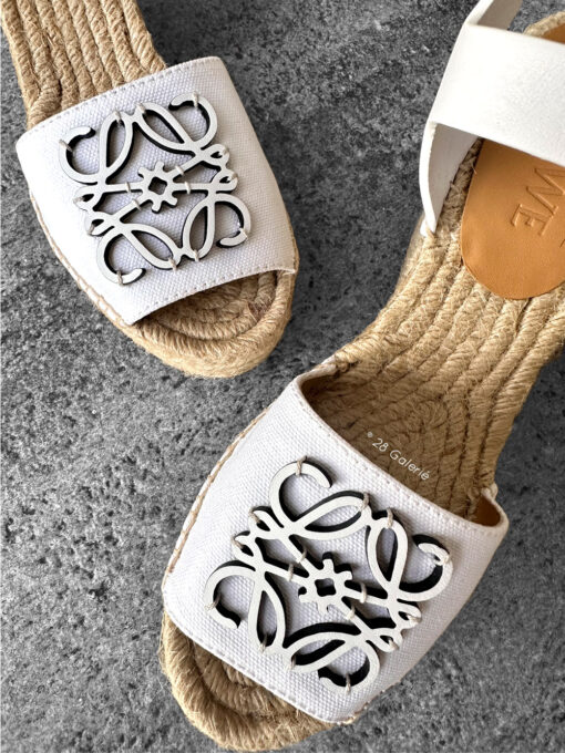Loewe Anagram Wedge Espadrille size37