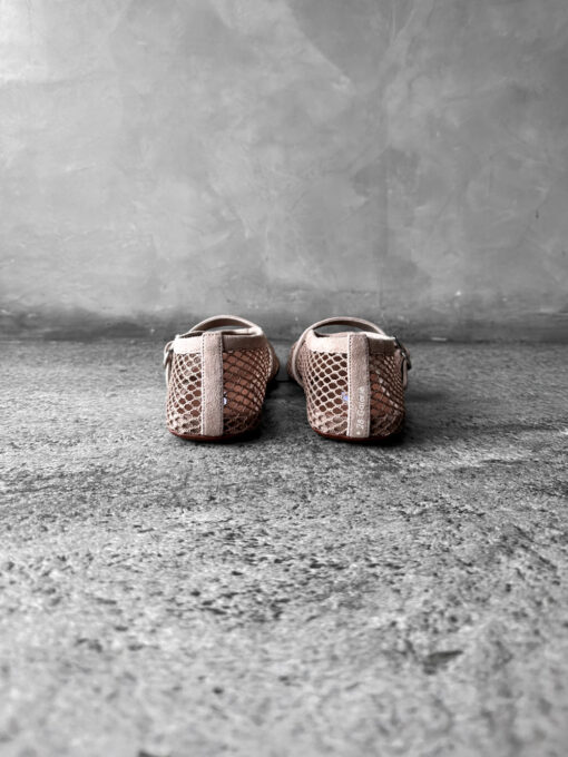 Alaia Nude Suede ballet Flats size 36
